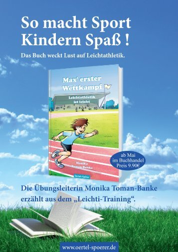 zum Flyer Kinderbuch Leichtathletik - WLV-Kreis Reutlingen