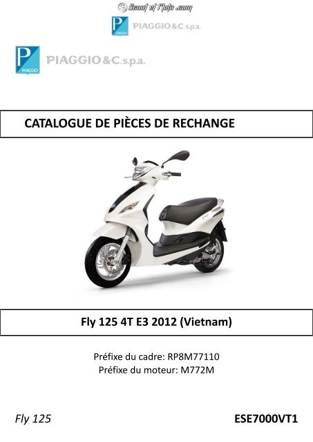 Fly 125 ie 4T E3 2012 - Scoot et Moto