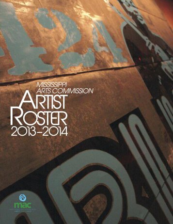 Artist roster - Mississippi Arts Commission - ms.gov