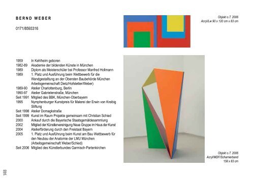 Gerhard Berger - Haus 49 Domagk Ateliers