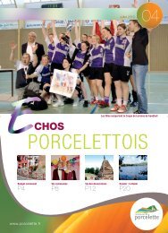 04537-PORCELETTE-ECHOS N°4:Mise en page 1 - Mairie de ...
