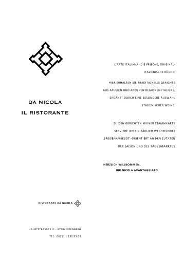 DA NICOLA IL RISTORANTE