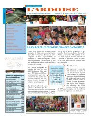 L'ARDOISE - Commission scolaire Pays des Bleuets