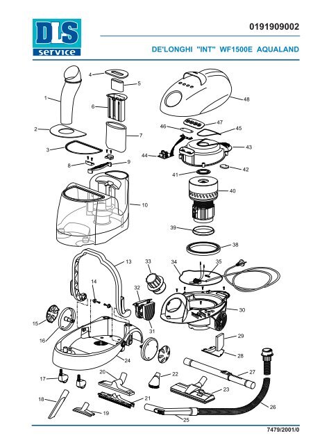 DE'LONGHI "INT" WF1500E AQUALAND