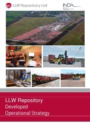 Developed Operational Strategy - Low Level Waste Repository Ltd