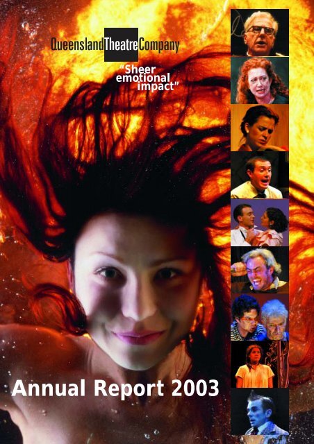 Annual Report 2003 - Queensland Theatre Company