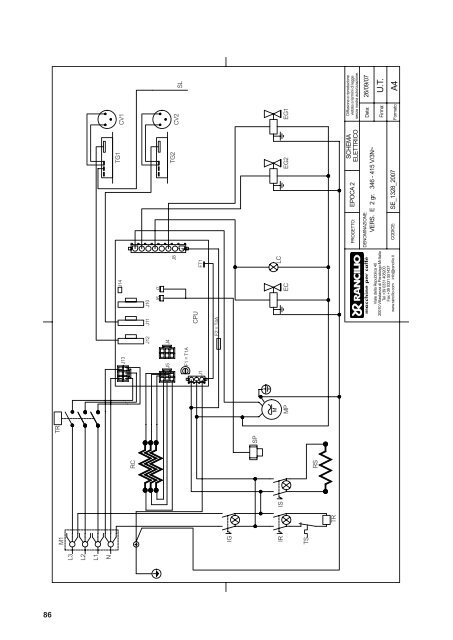 schemi elettrici schemas electriques schaltplane wiring diagrams ...