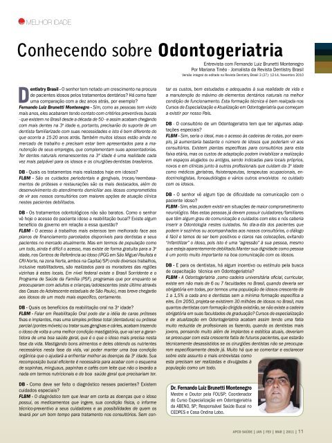 Revista 31 - APCD da SaÃºde