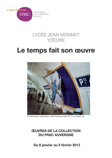 Journal d'Exposition - FRAC Auvergne