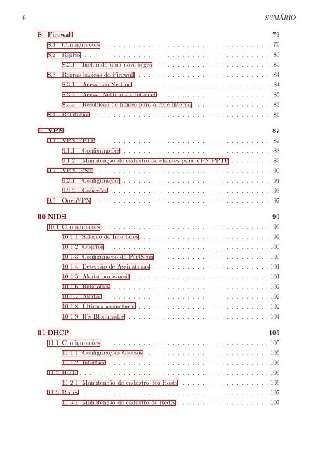 Manual do Nettion Security Software