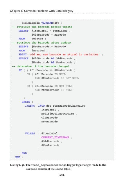 Defensive Database Programming - Red Gate Software