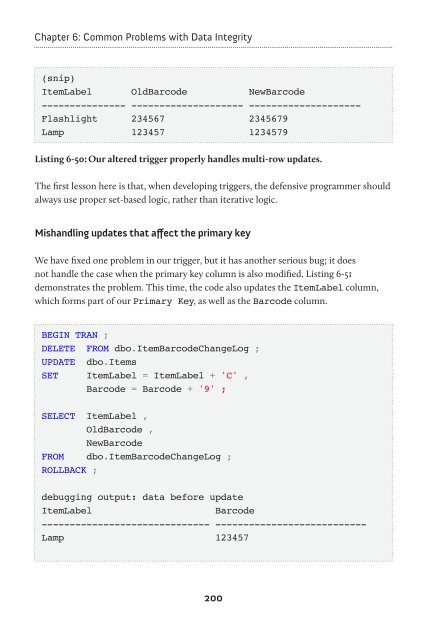 Defensive Database Programming - Red Gate Software