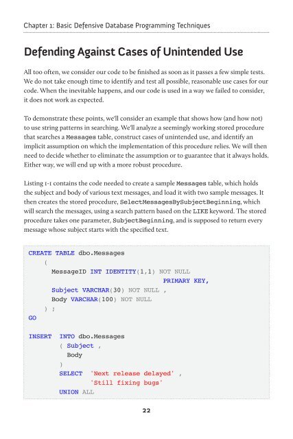 Defensive Database Programming - Red Gate Software