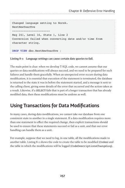 Defensive Database Programming - Red Gate Software