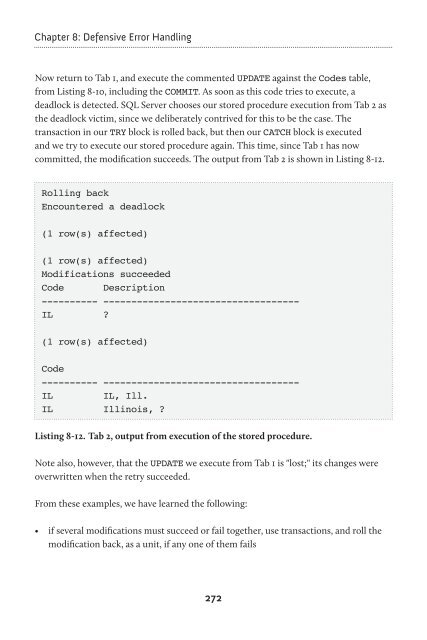 Defensive Database Programming - Red Gate Software