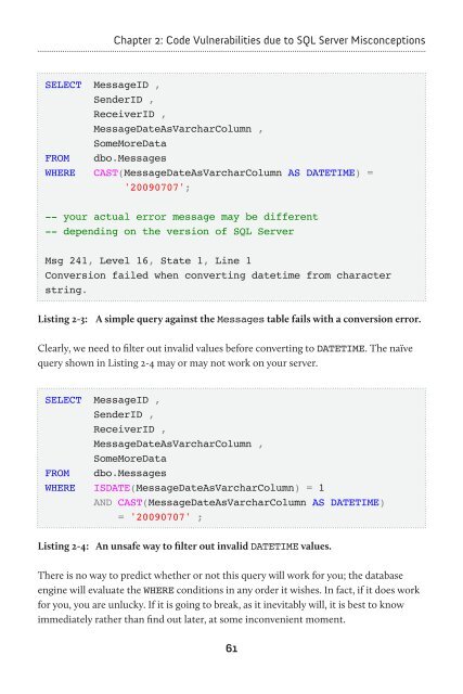 Defensive Database Programming - Red Gate Software