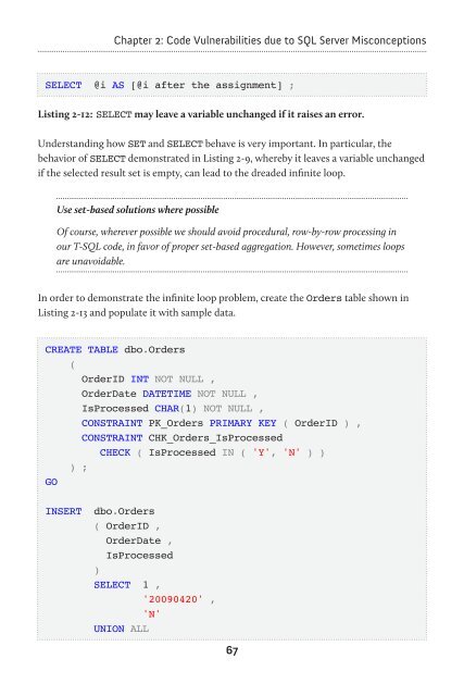 Defensive Database Programming - Red Gate Software