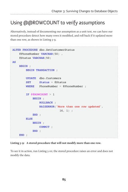 Defensive Database Programming - Red Gate Software