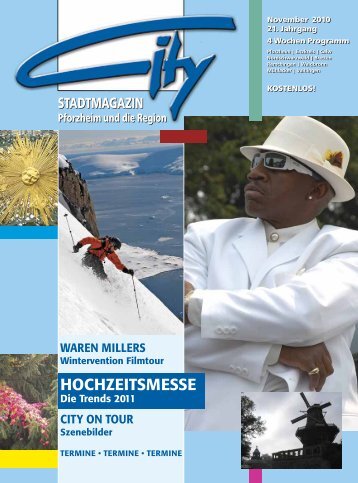 HOCHZEITSMESSE - CITY Stadtmagazin