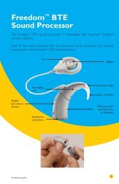 Freedomâ¢ BTE Sound Processor - Cochlear