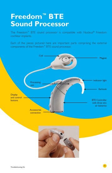 Freedomâ¢ BTE Sound Processor - Cochlear