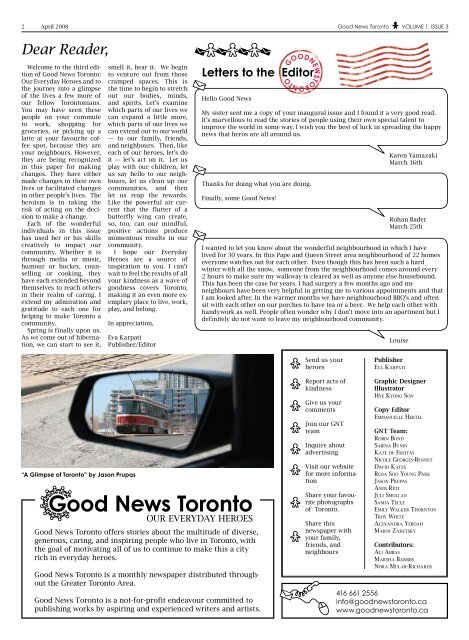 April 2008 - Good News Toronto