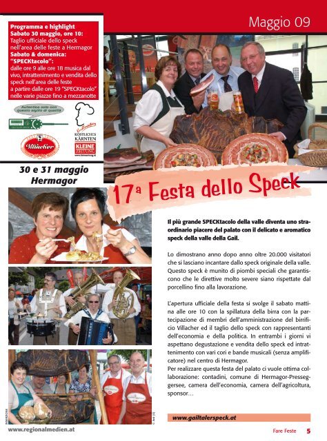 Le feste della valle Gailtal - Schluga