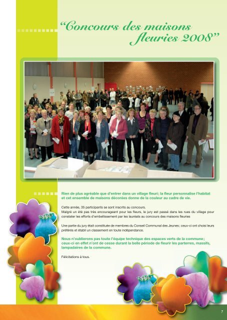 Les Échos Porcelettois N°1 Janvier 2009 - Mairie de Porcelette