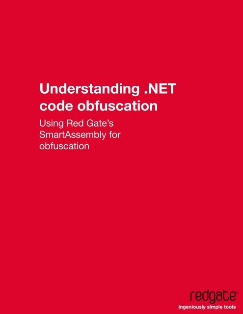 Understanding .NET code obfuscation - Red Gate Software