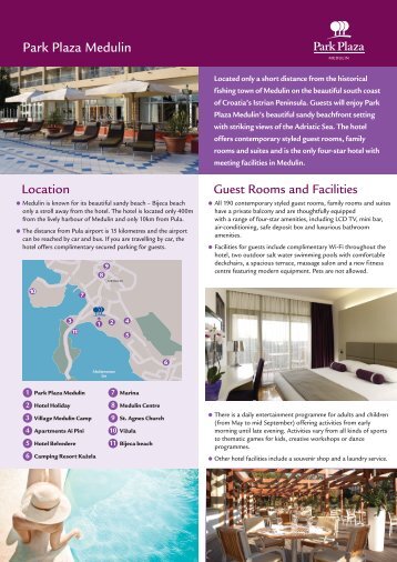 Hotel Factsheet - Park Plaza