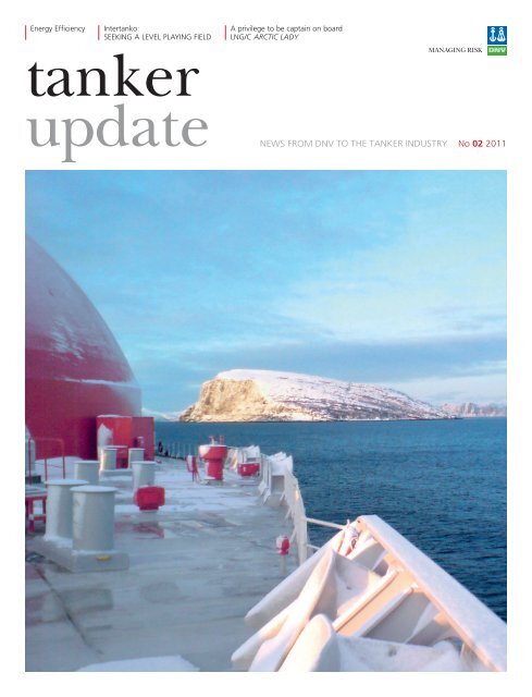 update NewS from dNv to the tANker INduStry No 02 2011 - Hays