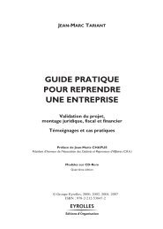 jean-marc tariant guide pratique pour reprendre une entreprise