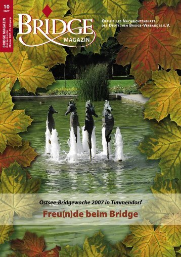 Oktober 2007 - Deutscher Bridge-Verband e.V.
