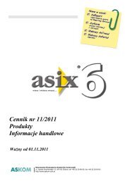 asix - Informacja handlowa 03/2010 - Askom