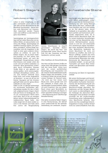 Stadtmagazin Dezember 2008 (PDF, ca. 1,8 MB - Hedley-Kau