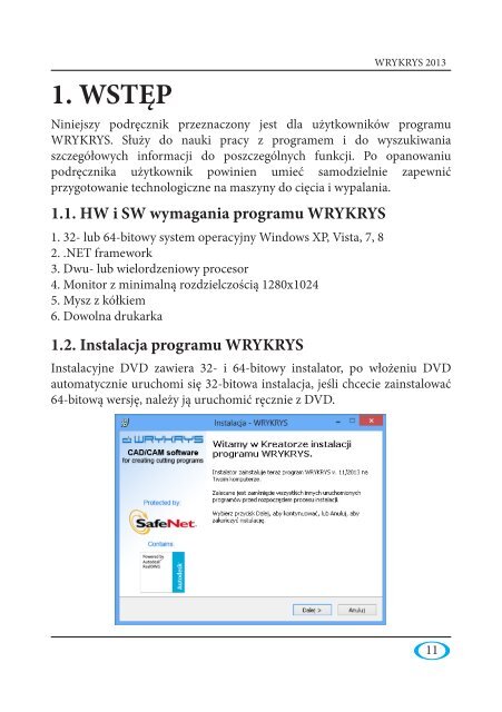 podrÄcznik uÅ¼ytkownika systemu programÃ³w wrykrys