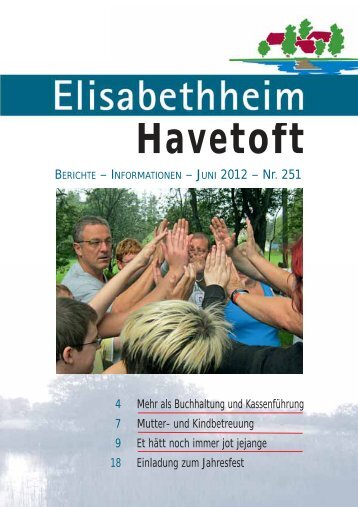 Mutter- und Kindbetreuung - Elisabethheim Havetoft