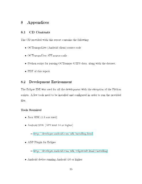 OCTranspoLive: A live OCTranspo GPS bus location application for ...