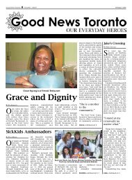 Grace and Dignity - Good News Toronto