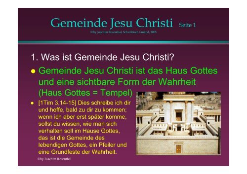 Gemeinde Jesu Christi - Freie Biblische Gemeinde Schwäbisch ...