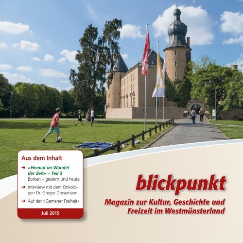 Blickpunkt - Magazin zur Kultur, Geschichte und Freizeit im Westmünsterland