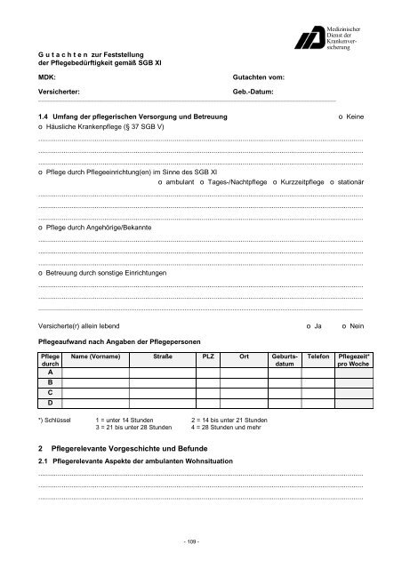 Begutachtungs-Richtlinien - BRi - Nullbarriere.de