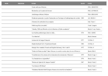 Catalogue général de la bibliothèque SFDAS/format pdf