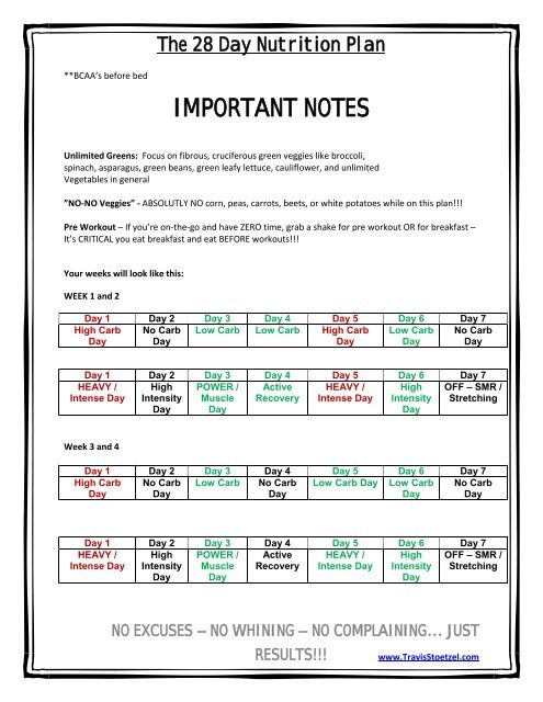 NO COMPLAINING - 28 Day Athletic Muscle Formula