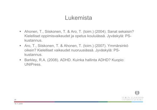 Kehitykselliset hÃ¤iriÃ¶t lapsuudessa ja nuoruudessa - Suomen ...