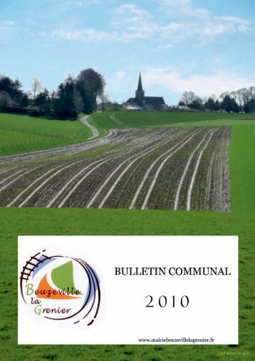 Le bulletin communal paru en janvier 2011 - Bienvenue à ...