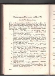 DAHMS, W. (1922): Nachtrag zur Flora von Oelde