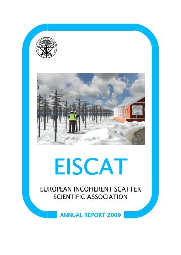 european incoherent scatter scientific association - EISCAT