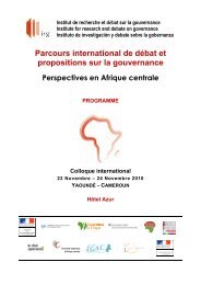 Lire le programme du colloque (PDF - 610 Kio) - Institut de ...