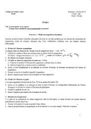 Chimie - 'M3 , - Sioufi